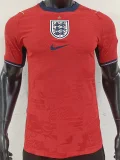 2026-27 England Away Red Player Version Soccer Jersey