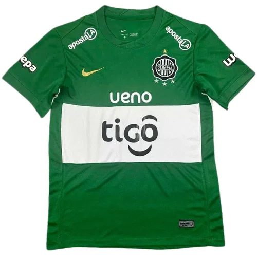 2026-27 Club Olimpia Third away Green Fans Soccer Jersey