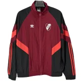 2025-26 River Plate Jujube Red Windbreaker