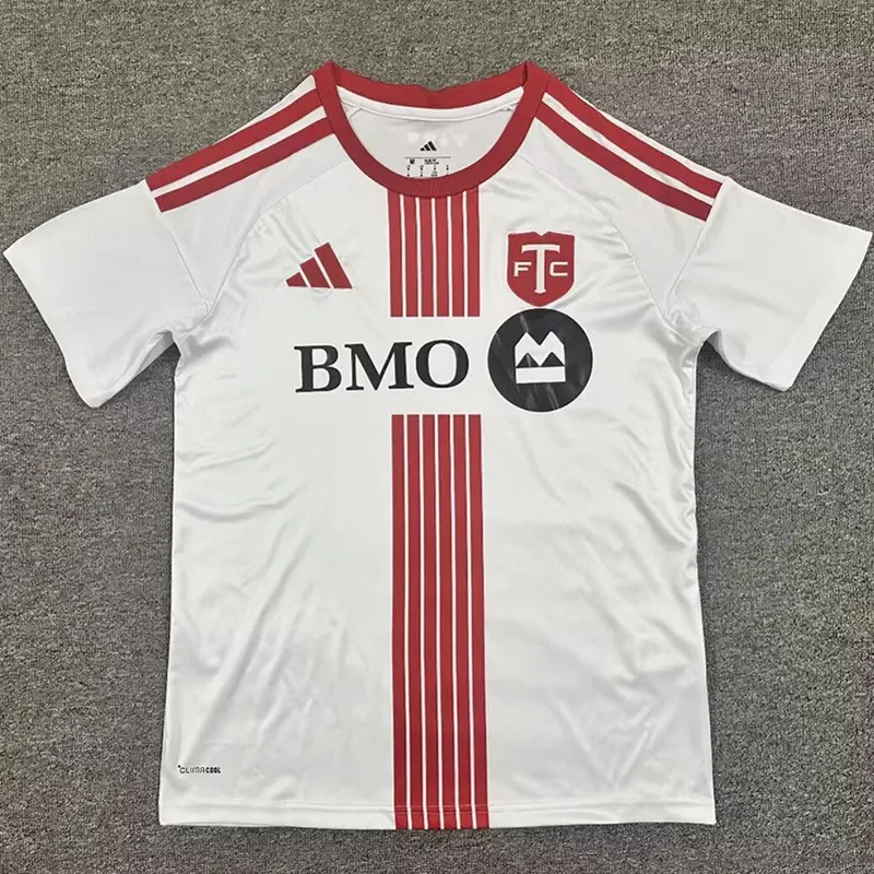 2026-27 Toronto FC Away White Red Fans Soccer Jersey