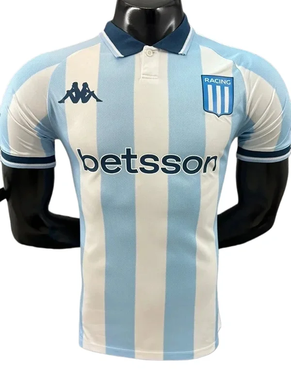 2025-26 Racing Club Home  Player version Soccer Jersey