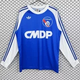 1978-1979 Strasbourg Home Long Sleeve Retro Soccer Jersey