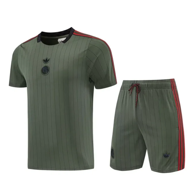 2025-26 Mens Bayern Munich Dark green Training Short Suit