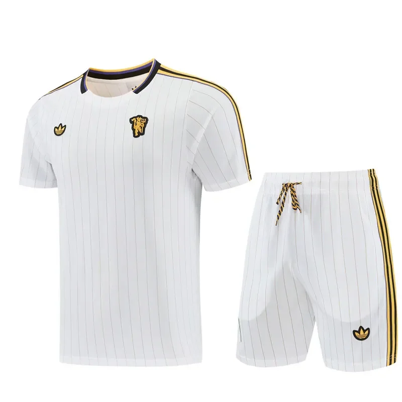 2026-27 Manchester United white Training Short Suit