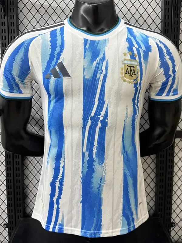 2026-27 Mens Argentina Blue White Player Version Soccer Jersey