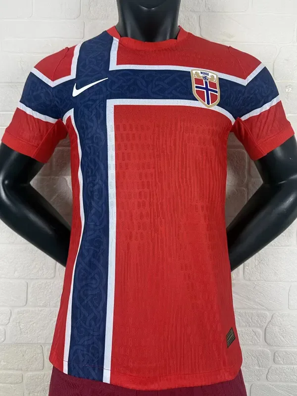2026-27 Mens Norway Red Player Version Soccer Jersey