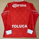 1995-1997 Toluca Home Long Sleeve Retro Soccer Jersey