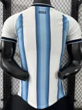 2026-27 Mens Argentina home Player version with FIFA World Champions 2022 Patch  soccer  Jersey