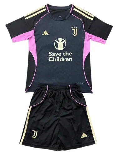 2026-27 kids Juventus  Black Concept Edition Soccer Jersey