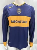 2006-2007 Boca Juniors Home Long Sleeve Retro Soccer Jersey