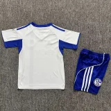 2025-26 Kids Schalke 04 Away Soccer Jersey