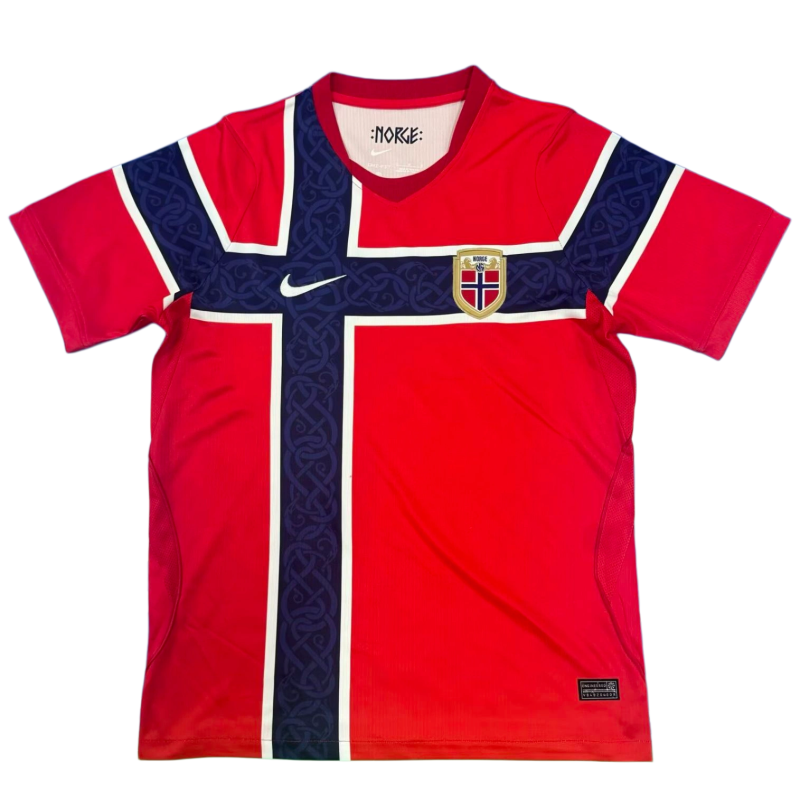 2026-27 Mens Norway Red  Fans Soccer Jersey