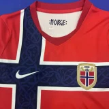 2026-27 Mens Norway Red  Fans Soccer Jersey