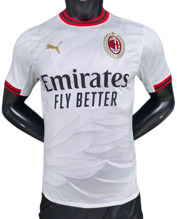 2026-27 Mens AC Milan white away Player version Soccer Jersey