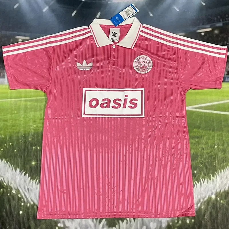 2025 Ad Oasis Joint Edition #25 Pink Polo Short Sleeve