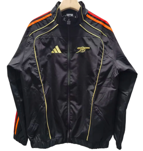 2026-27 Mens Arsenal  Black Windbreaker