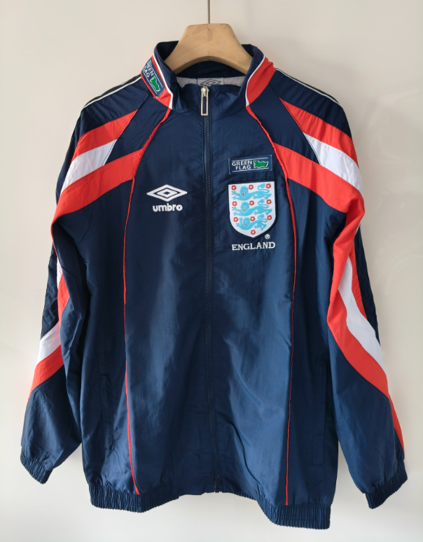2025-26 Mens England royal blue embroidery Windbreaker