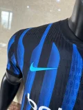 2025-26 Mens Inter Milan home Player version Soccer Jersey