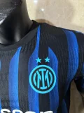 2025-26 Mens Inter Milan home Player version Soccer Jersey