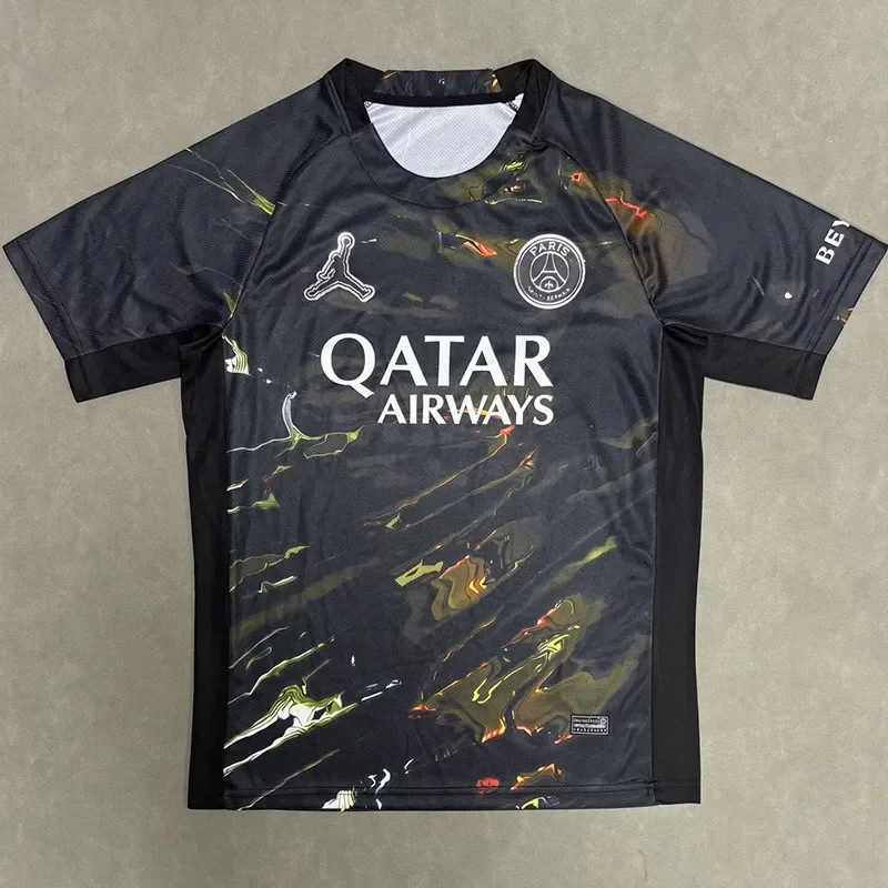 2025-26 Mens PSG Jordan Night Edition Fans Soccer jersey