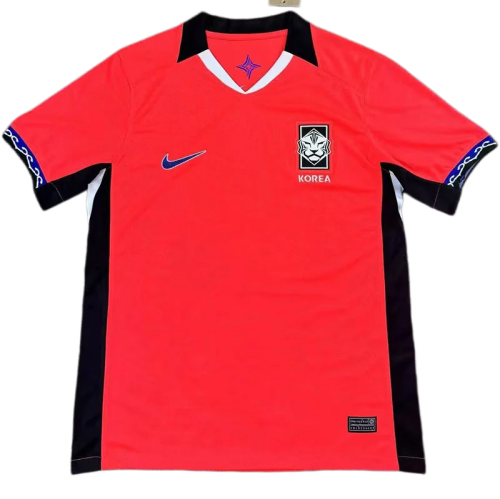 2025-26 Mens Korea home red Training Shirts jersey