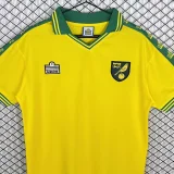 1976-1981 Mens Norwich Home Retro Soccer Jersey