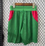 2025-26 Mens Morocco green player Shorts Pants
