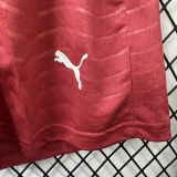2025-26 Mens Portugal home red player  Shorts Pants