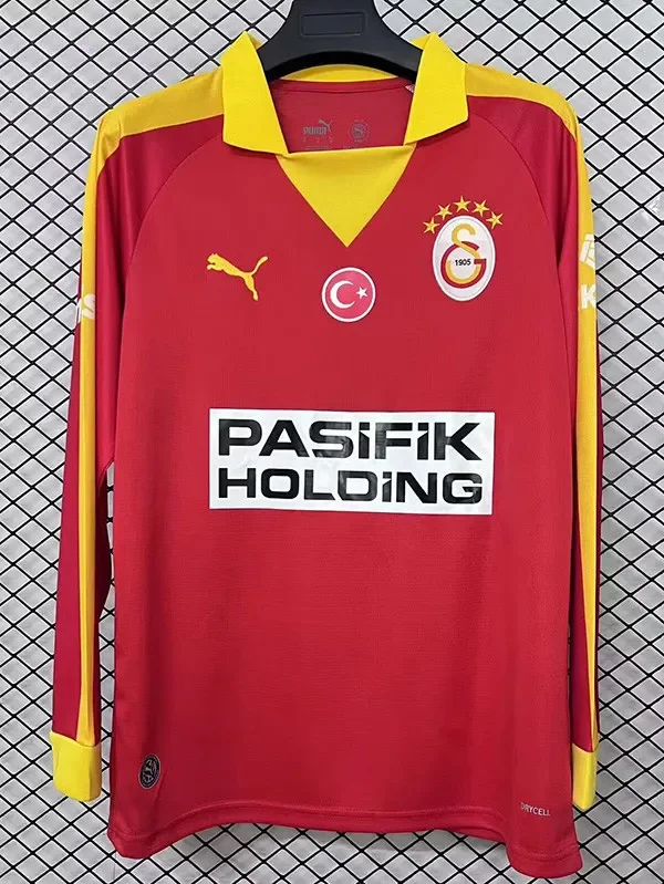 2026 Galatasaray Red Special Edition Long Sleeve Soccer Jersey