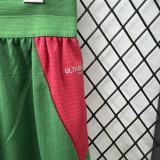 2025-26 Mens Morocco green player Shorts Pants