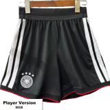 2025-26 Mens  Germany Black  player Shorts Pants