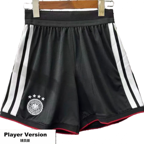 2025-26 Mens  Germany Black  player Shorts Pants