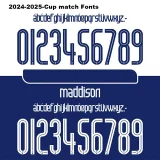 2025-26 Mens Tottenham Hotspur Royal Blue soccer Jersey