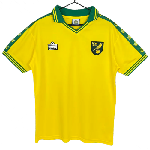 1976-1981 Mens Norwich Home Retro Soccer Jersey