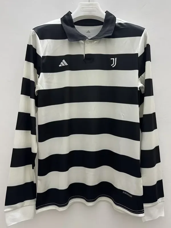 2025-26 Mens Juventus Fourth away Long Sleeve Soccer Jersey