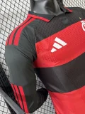 2026-27 Mens Flamengo home long sleeve Player version soccer Jersey