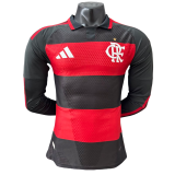 2026-27 Mens Flamengo home long sleeve Player version soccer Jersey