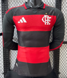 2026-27 Mens Flamengo home long sleeve Player version soccer Jersey