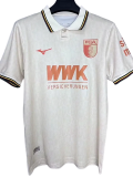 2025-26 Mens Augsburg FC Beige Special Edition Fans Soccer Jersey