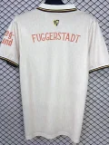 2025-26 Mens Augsburg FC Beige Special Edition Fans Soccer Jersey