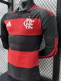 2026-27 Mens Flamengo home long sleeve Player version soccer Jersey