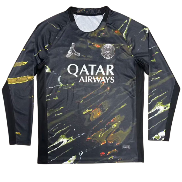 2025-26 Mens PSG Jordan Night Edition long sleeve Soccer jersey