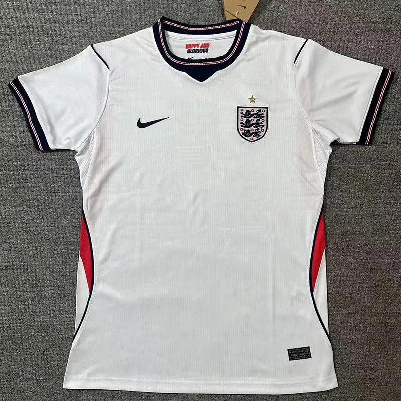 2026  Women England home white Soccer Jersey