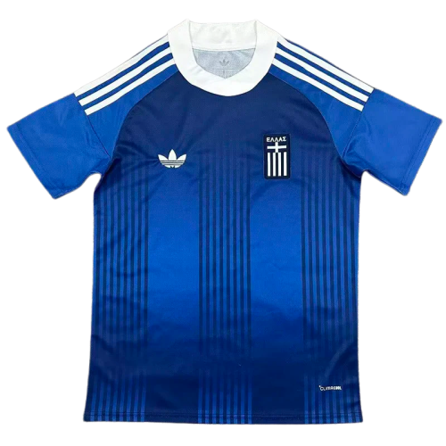 2025-26 Mens Greece away blue Soccer Jersey