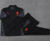 2025-26 Kids AC Milan Black Jacket Tracksuit #E25238