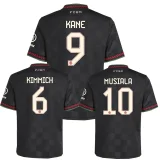 2025-26 Mens Bayern Third away Fans Soccer Jersey (PAULANER广告)