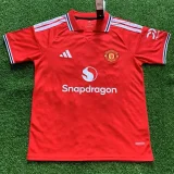 2026-27 Mens Manchester United Red Special Edition Fans Soccer Jersey