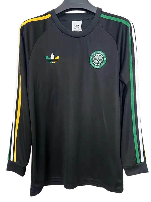 2026-27 Mens Celtic Black Special Edition Long Sleeve soccer jersey