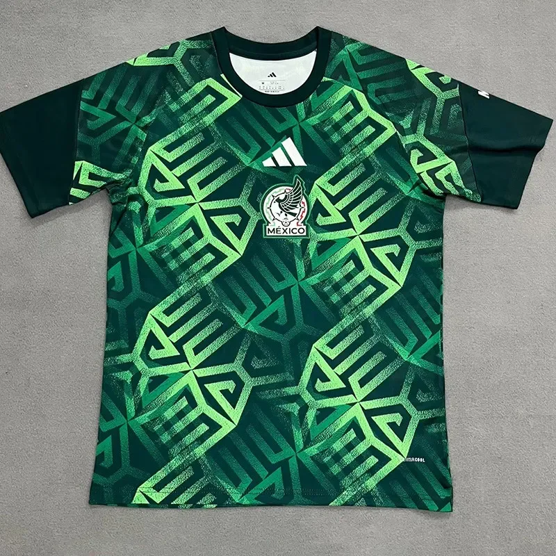 2026-27 Mens Mexico Green  Fans Soccer Jersey