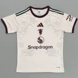 2026-27 Mens Manchester United  Beige Special Edition Fans Soccer Jersey